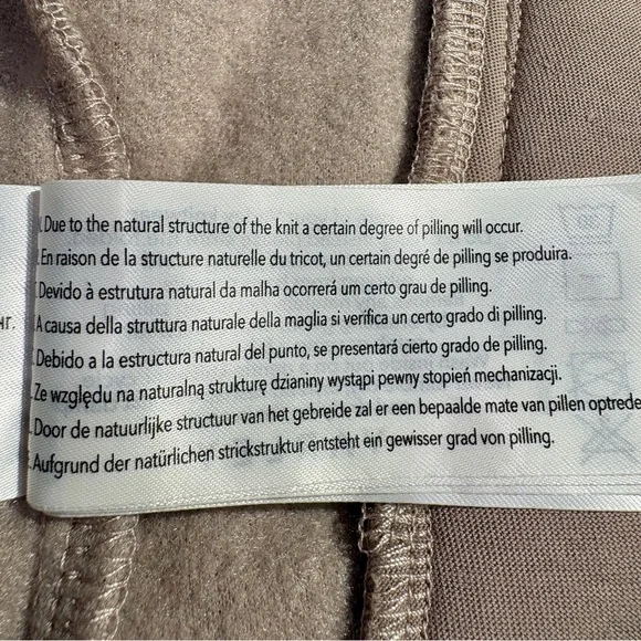 Varley Ardley Zip Through Boucle Sherpa Sweater Size Large - Picture 15 of 15